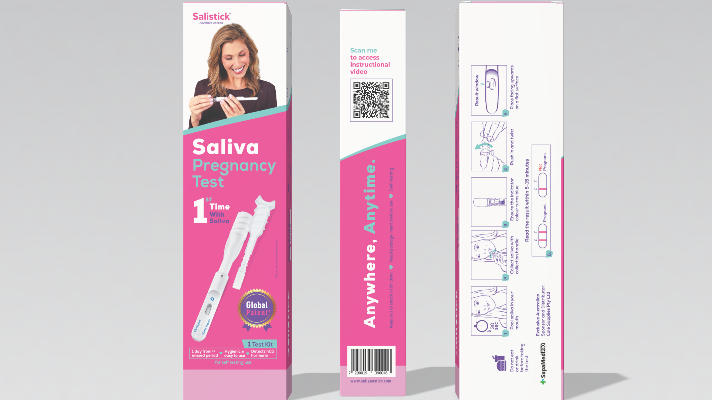 Saliva pregnancy test hits Australian shelves