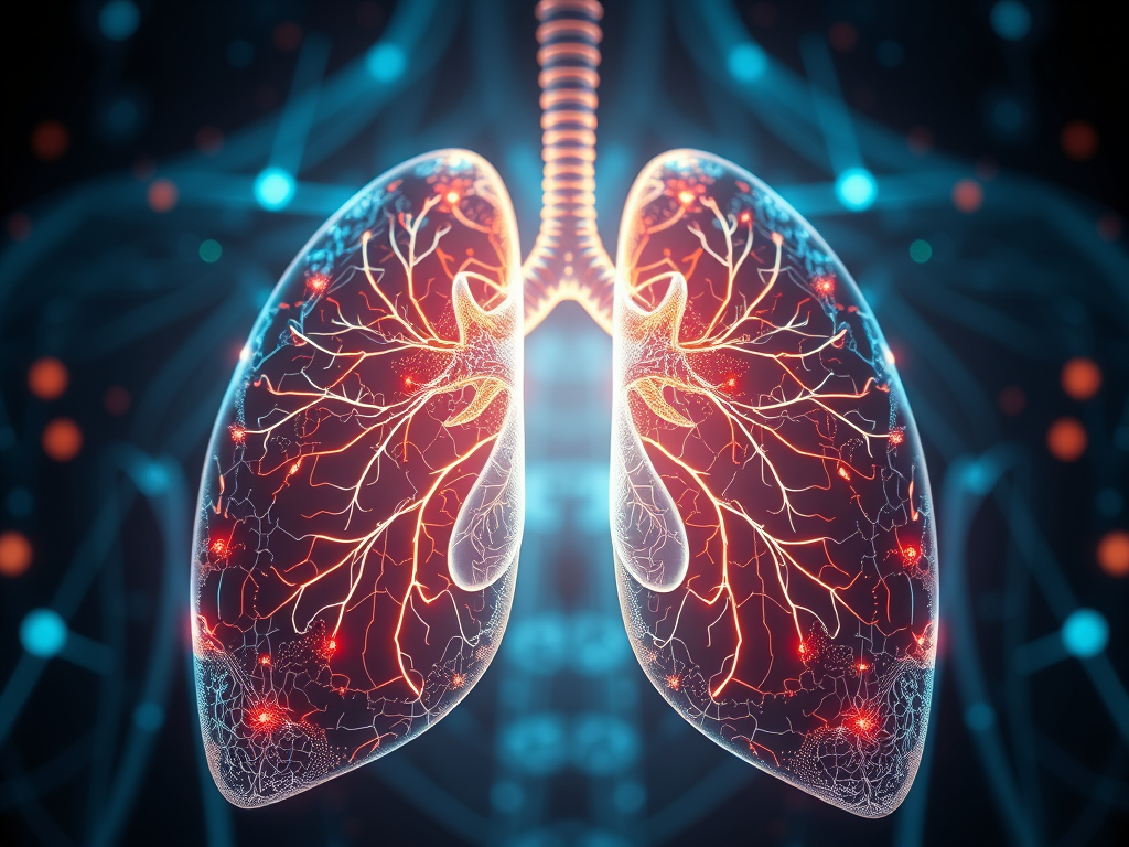 an-image-of-lung-made-up-of-data Boehringer picks AI imaging tech as co-primary endpoint for IPF trial